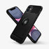 076CS27183 - iPhone 11 Case Rugged Armor in Matte Black showing the back
